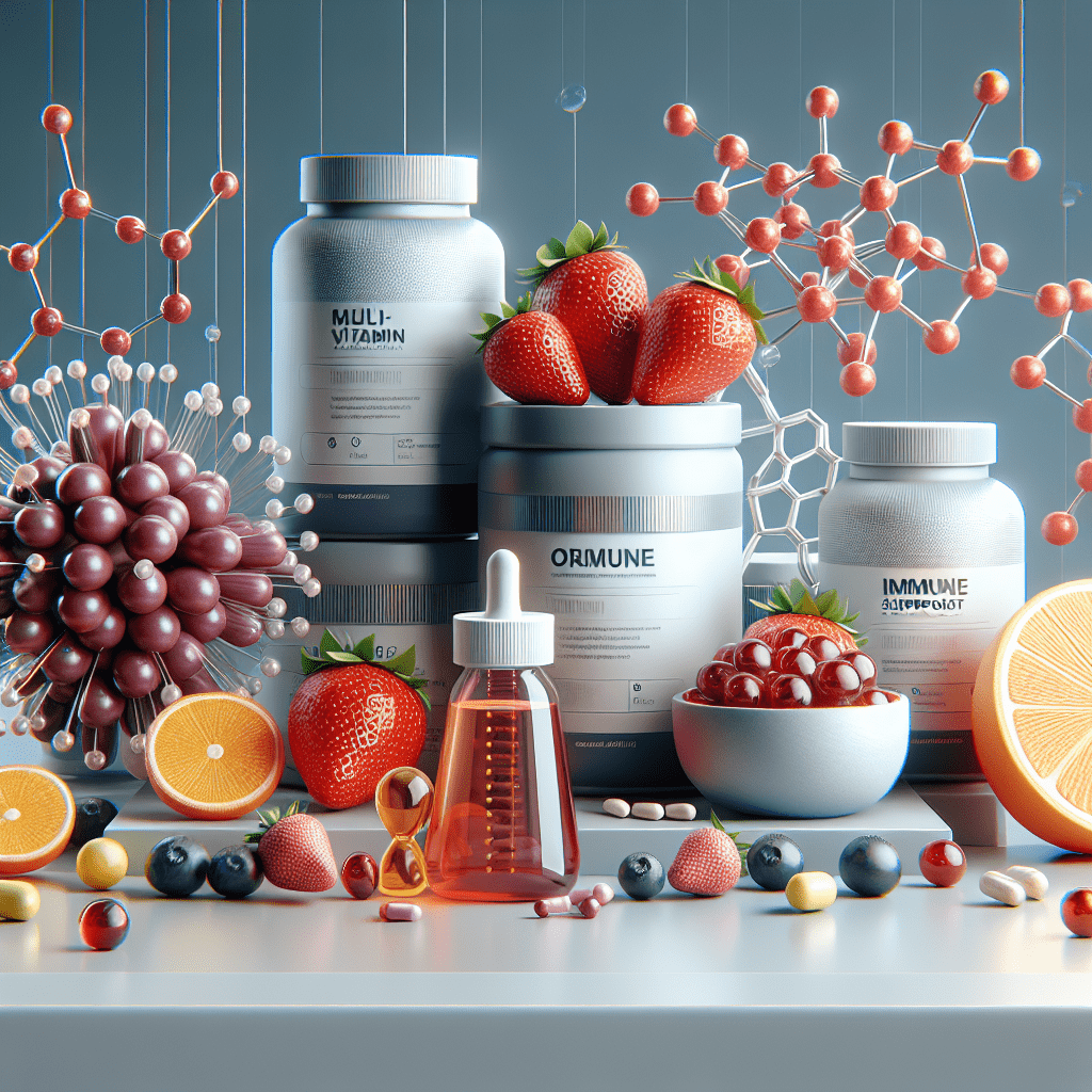 Synergistic Multi-Vitamins for Immune Boost and Anti-Aging